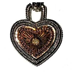 Diamonds international .02ct pendant and chain